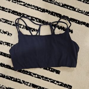 Athleta Navy Medium Sports Bra